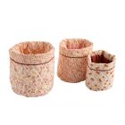 Lot de 3 paniers de rangement Esmée