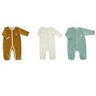 Ensemble de naissance 3 pyjamas naissance