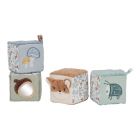 Lot de 4 cubes d'activités en tissu Forest Friends