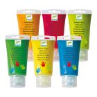6 tubes de peinture à doigts