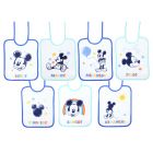 Lot de 7 bavoirs Mickey Cool