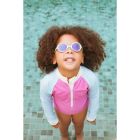 Lunettes de soleil 1-2 ans Fleur Thé vert