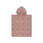 Poncho de plage floraison 52 x 52 cm