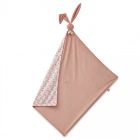 Couverture doudou lapin 80 x 70 cm Terracotta