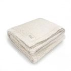Couverture polaire Mouton Ecru