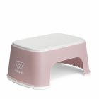 Marche pied enfant rose pastel et blanc