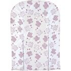 Matelas à langer bébé Lapin cassis