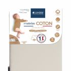 Matelas bébé 60x120 cm Organic Coton