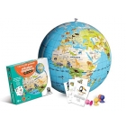 Globe gonflable - Quiz mission animaux - 42 cm