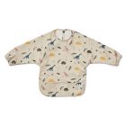 Bavoir manches longues Dino mix