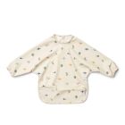 Bavoir manches longues Merle Aviator Ecru