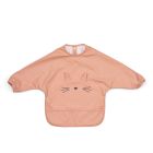 Bavoir manches longues Merle Cat Tuscany Rose