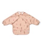 Bavoir manches longues Merle Wild child Rose