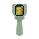 Microscope numérique enfant portable vert sauge