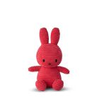 Peluche lapin Miffy velours côtelé éco 23 cm Fuchsia