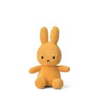 Peluche lapin Miffy velours côtelé éco 23 cm Jaune