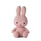 Peluche lapin Miffy velours côtelé éco 50 cm Rose