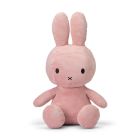 Peluche géante lapin Miffy velours côtelé éco 70 cm Rose