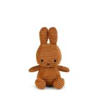 Peluche lapin Miffy velours côtelé éco 23 cm Cannelle