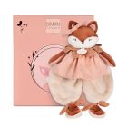 Doudou plat 29 cm Mina la renarde