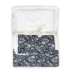 Lot de 2 serviettes de toilette Mini&Max Summer blooms