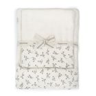 Lot de 2 serviettes de toilette Mini&Max Olive bloom