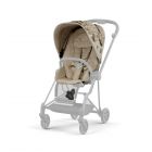 Habillage de siège pour poussette Mios 3 Simply flowers beige