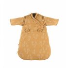 Gigoteuse hiver 0-3 mois Jersey bio Ocre girafe