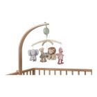 Mobile musical en bois - Safari Friends