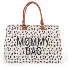 Grand sac weekend / sac à langer MOMMY BAG Simili Cuir Brun