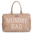 Sac à langer Mommy Bag matelassé beige