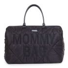 Sac à langer Mommy Bag matelassé noir