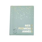 Livre de naissance Mes 5 premières années Sauge gold