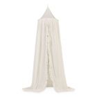 Ciel de lit Vintage 245 cm Ruffle Ivoire