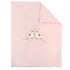 Couverture Veloudoux 75 x 100 cm Moris & Sacha Rose
