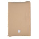 Housse de matelas à langer en coton bio Sable