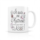 Mug Maîtresse 100% classe