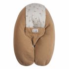 Coussin d'allaitement Multirelax Eponge - Microfibre noisette