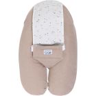 Coussin Multirelax Eponge - Microfibre Pois / Noisette