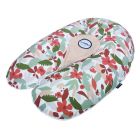 Coussin d'allaitement Multirelax Jersey Rose nude et Floral