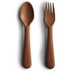 Set de couverts Cuillère & fourchette enfant - Caramel