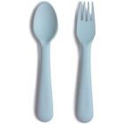 Set de couverts Cuillère & fourchette enfant - Poudre Bleu