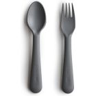 Set de couverts Cuillère & fourchette enfant - Gris