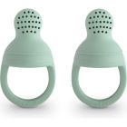 Lot de 2 sucettes grignoteuses silicone - Cambridge Bleu