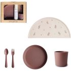 Coffret repas en silicone - Woodchuck (5 pièces)