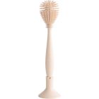 Goupillon biberon en silicone - Beige sable