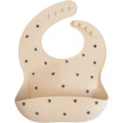 Bavoir en silicone - Black Daisy