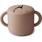 Boîte à goûter en silicone avec poignées - Natural