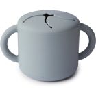 Boîte à goûter en silicone avec poignées - Stone