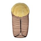 Chancelière pour siège-auto bébé en peau d'agneau NAADJA - Sable